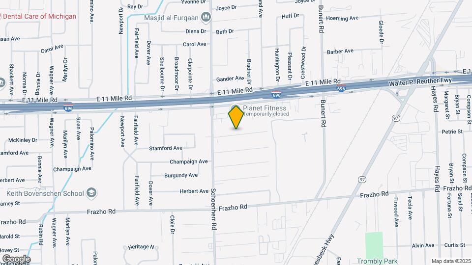 13741 McKinley Ave Map and Location Details