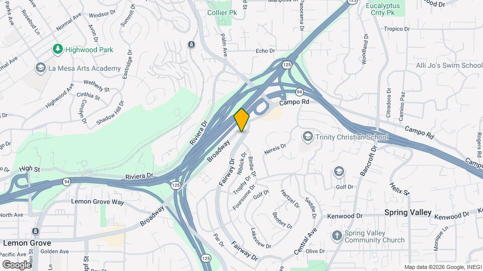 3714 Fairway Dr Map and Location Details