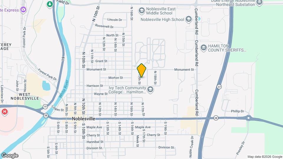 472 N 17th St Map and Location Details