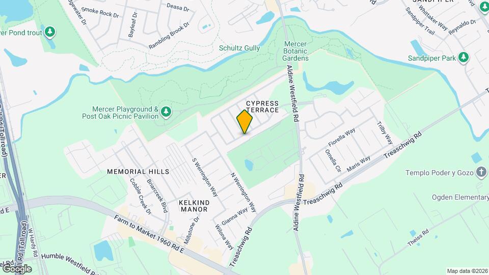 2630 Mesquite Ridge Dr Map and Location Details