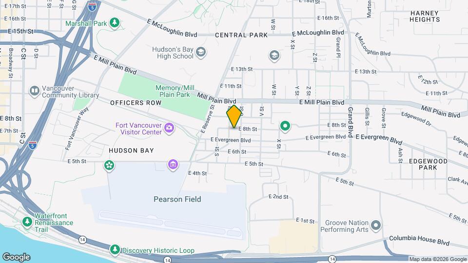 2007 E 8th St Map and Location Details