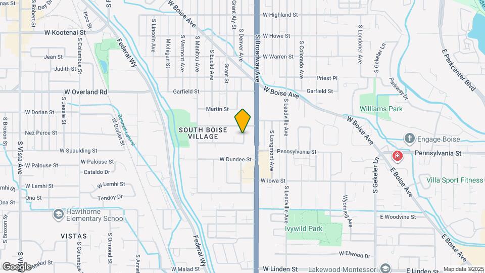 2015 S Denver Ave Map and Location Details