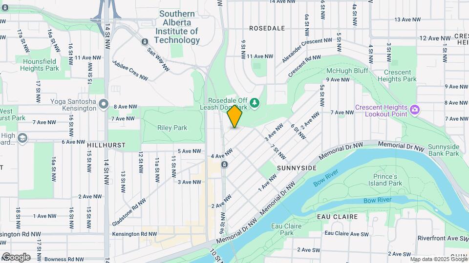 823 5 Ave NW Map and Location Details
