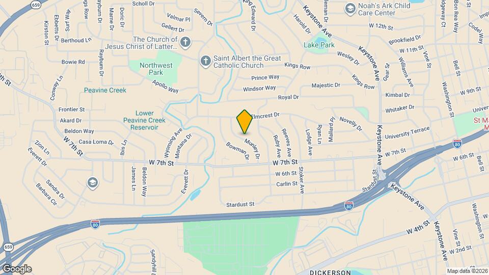 902 Munley Dr Map and Location Details