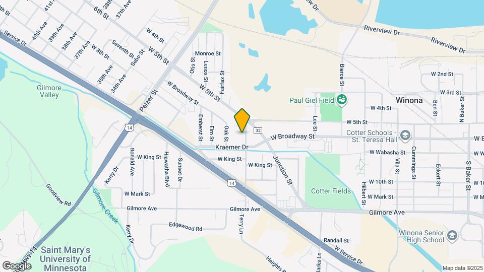 287 Orrin St, Unit #2 Map and Location Details