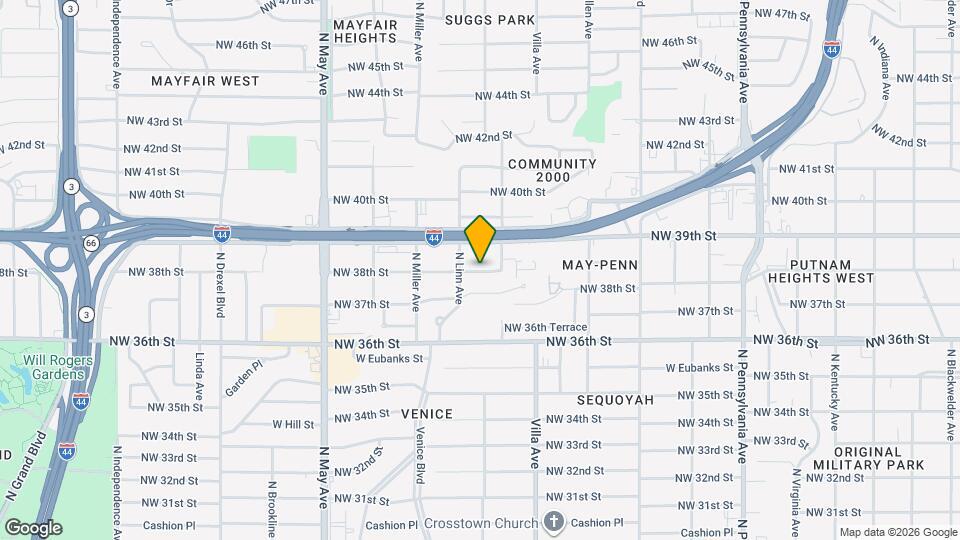 2517 NW 38th St Map and Location Details