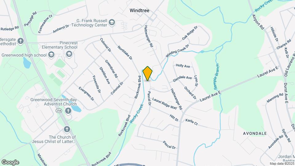 322 Rock Knoll Dr Map and Location Details