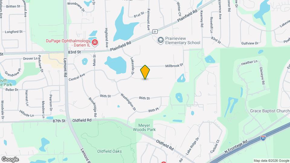 711 Berkshire Ct Map and Location Details