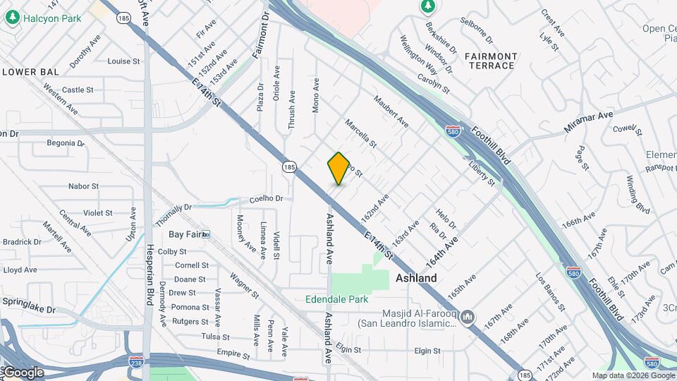 16006 E 14th St Map and Location Details