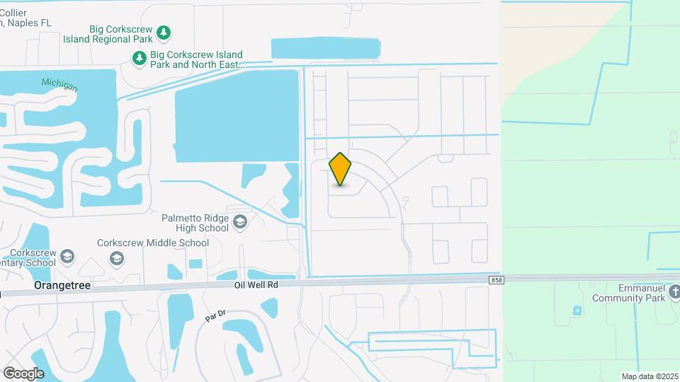 2065 Tamarron Ln Map and Location Details
