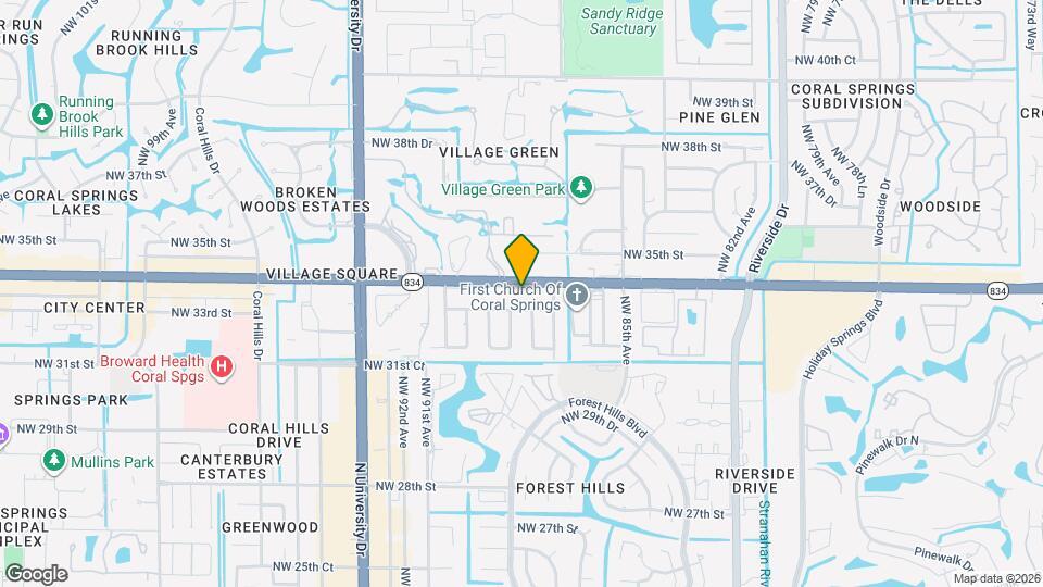 8830 W Sample Rd Map and Location Details