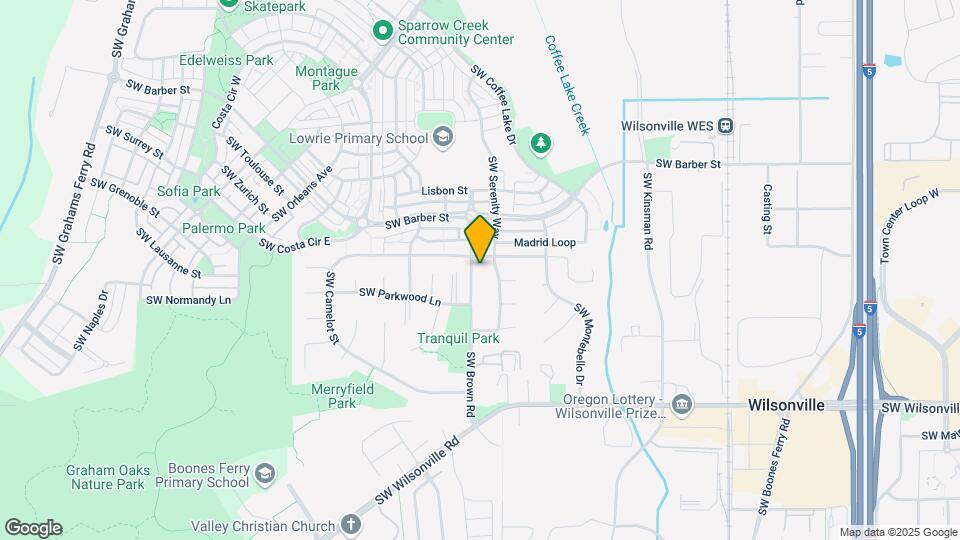 29450 SW Brown Rd Map and Location Details