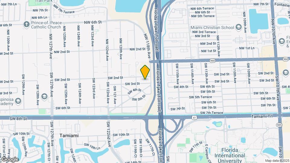 11845 SW 3rd St Map and Location Details