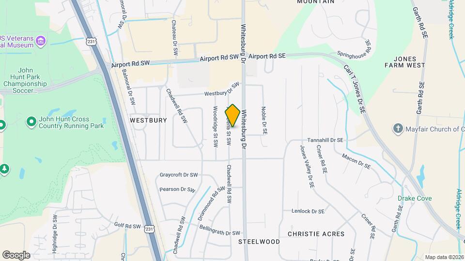 5619 Alta Dena St SW Map and Location Details