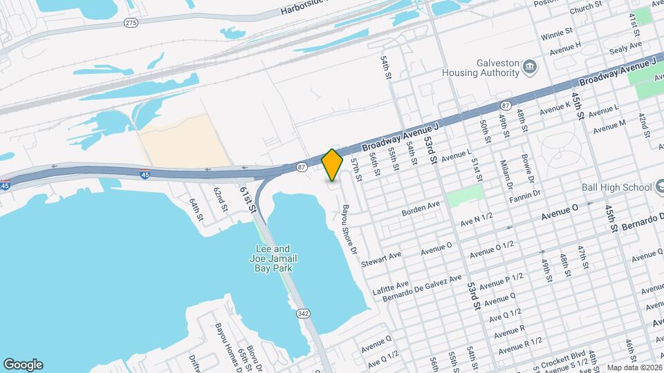 1114 Bayou Cir Map and Location Details