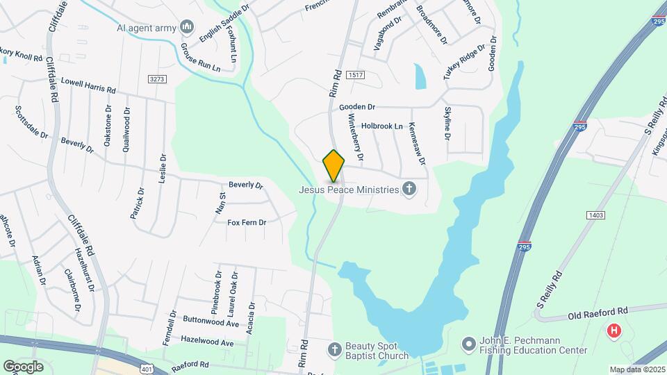 Rim Creek Apartments Map and Location Details