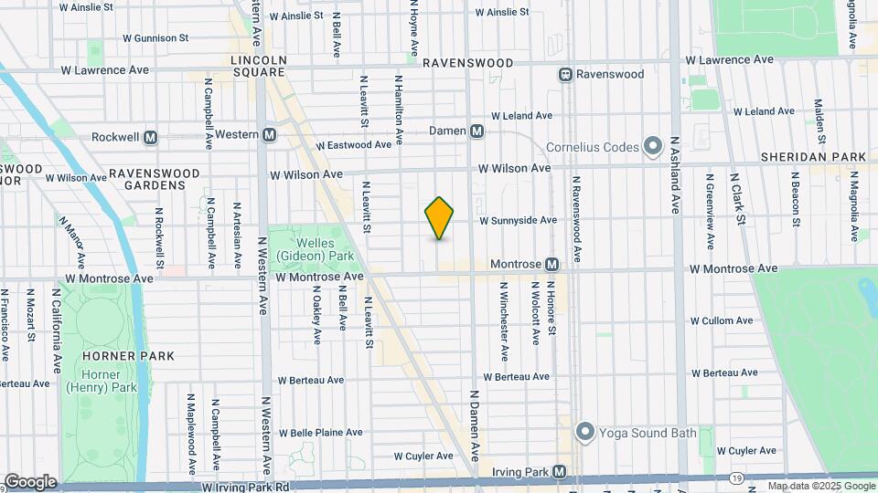 4403 N Seeley Ave Map and Location Details