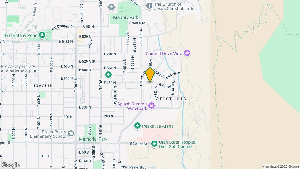 437 Belmont Pl Map and Location Details