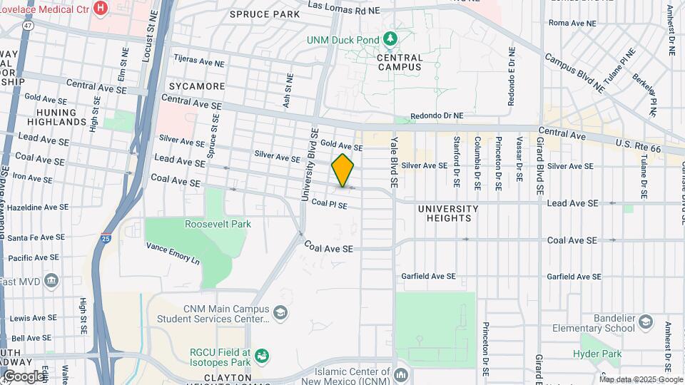 1920 Lead Ave SE Map and Location Details