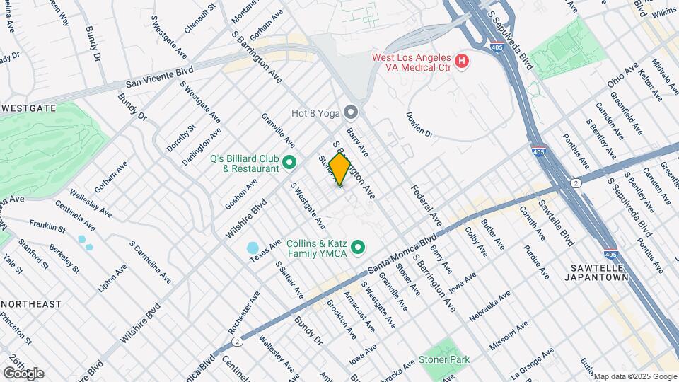 1271 Stoner Ave, Unit 307 Map and Location Details