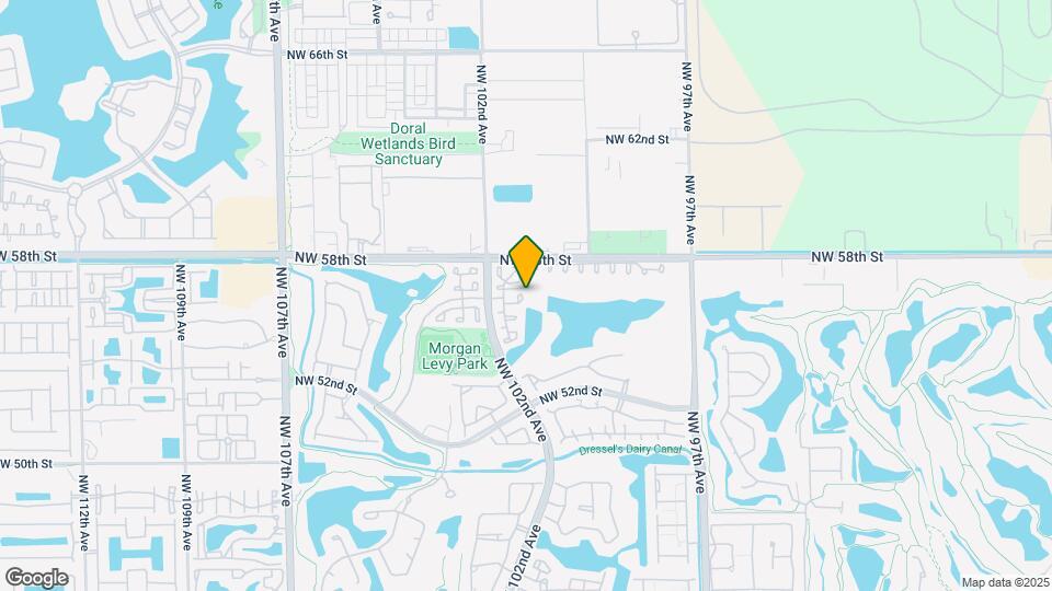 5631 NW 100th Ct Map and Location Details