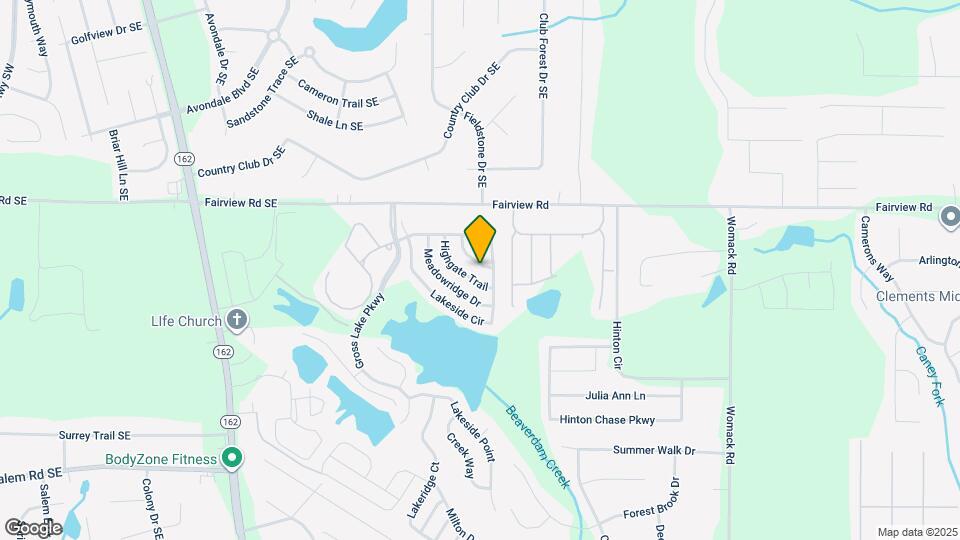 180 Lake Birch Dr Map and Location Details