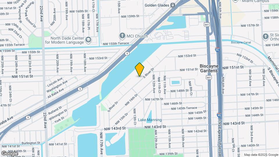 15000 S River Dr Map and Location Details