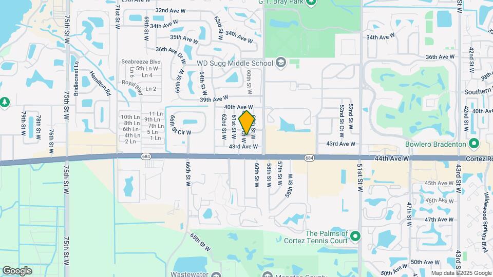 4219 W 60th St Map and Location Details