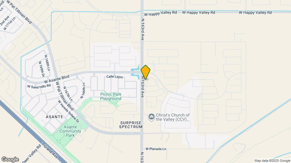 24080 N 162nd Ln Map and Location Details