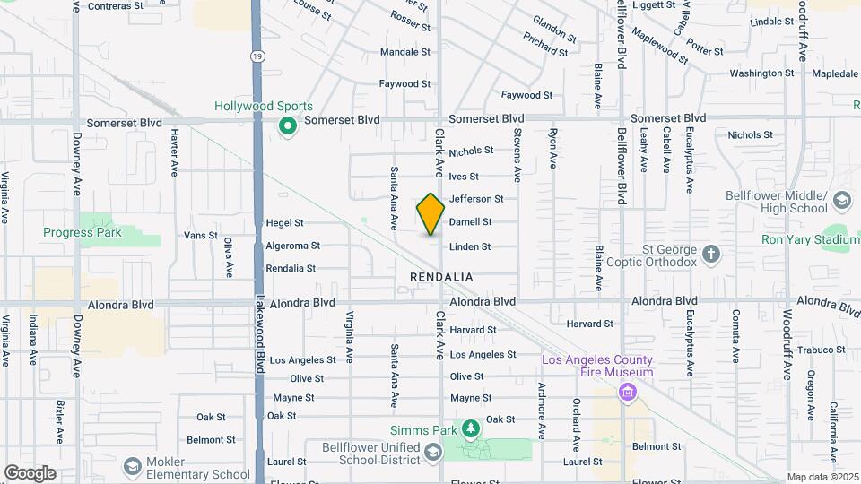 15627 Clark Ave Map and Location Details