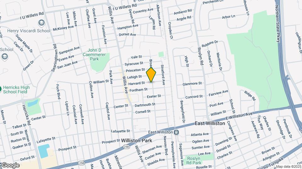 160 Broad St, Unit Williston Park NY 11596 Map and Location Details