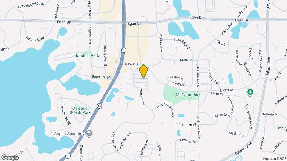 7528 Parkridge Ln Map and Location Details