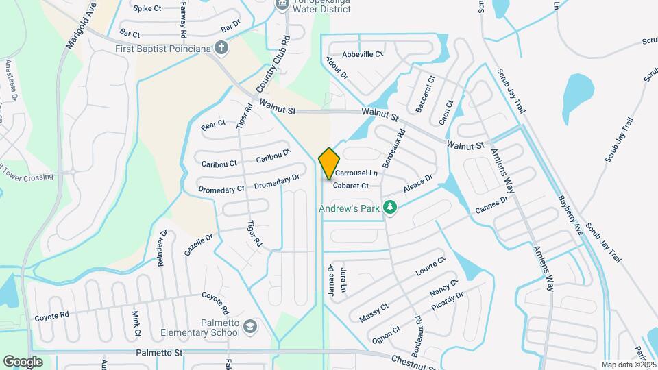 828 Cabaret Ct Map and Location Details