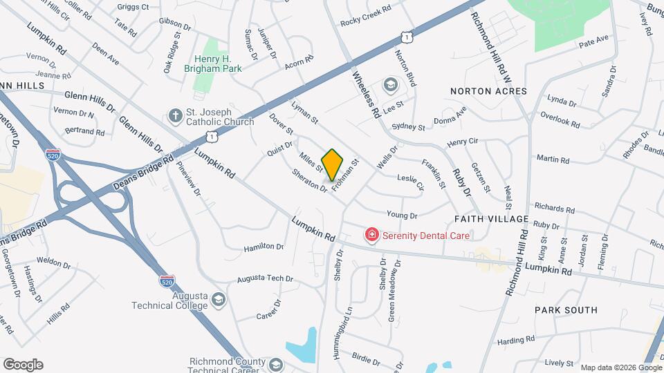 2511 Sheraton Dr Map and Location Details