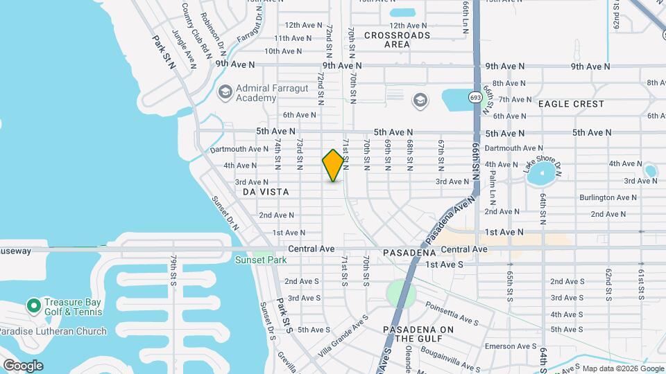 7120 3rd Ave N Map and Location Details