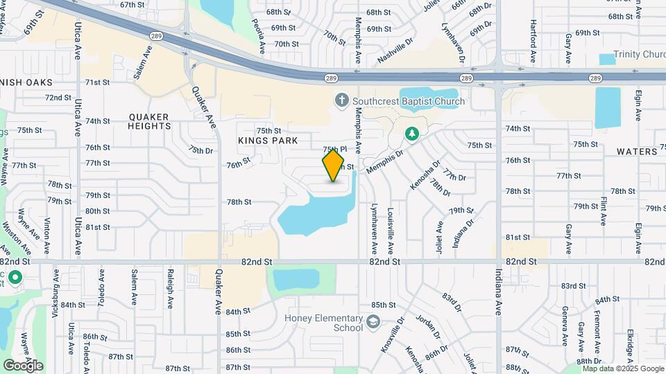 3813 77th St Map and Location Details
