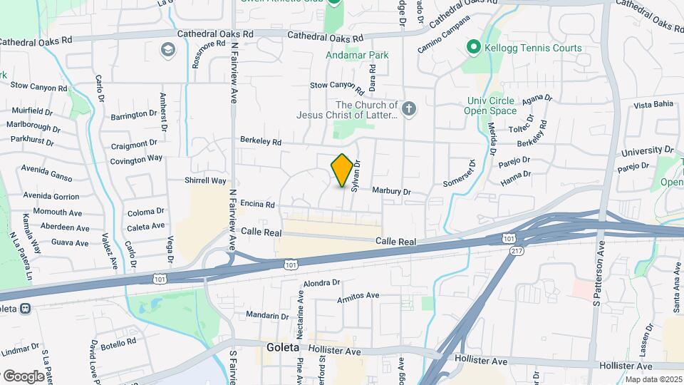 5722 Encina Rd Map and Location Details