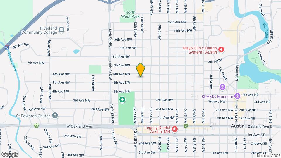 605 11th St NW Map and Location Details