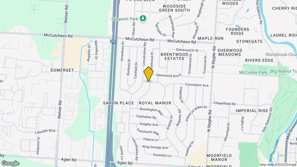 363 Triumph Way Map and Location Details