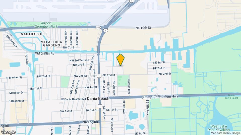 230 NE 2nd Pl Map and Location Details