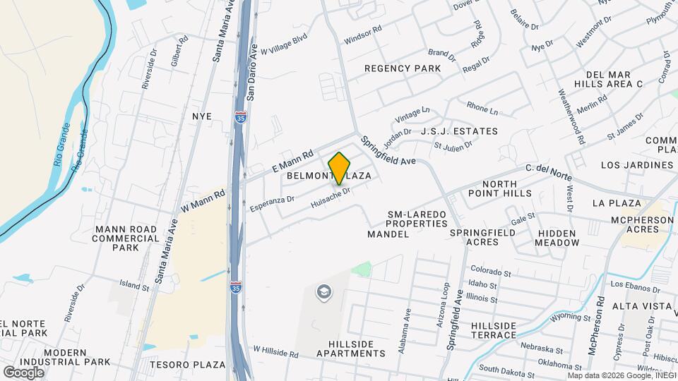 302 Huisache Dr Mapa y Detalles de la Ubicación