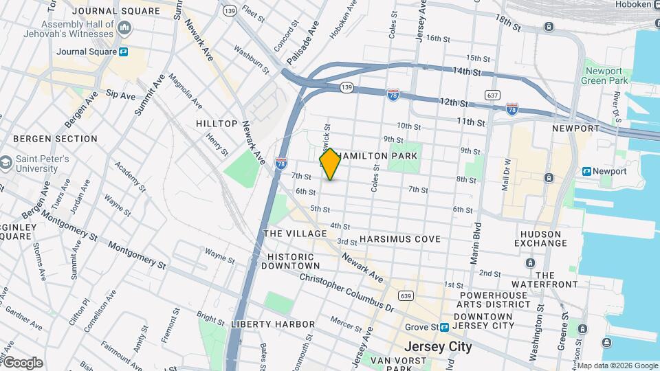 349 7th St Map and Location Details