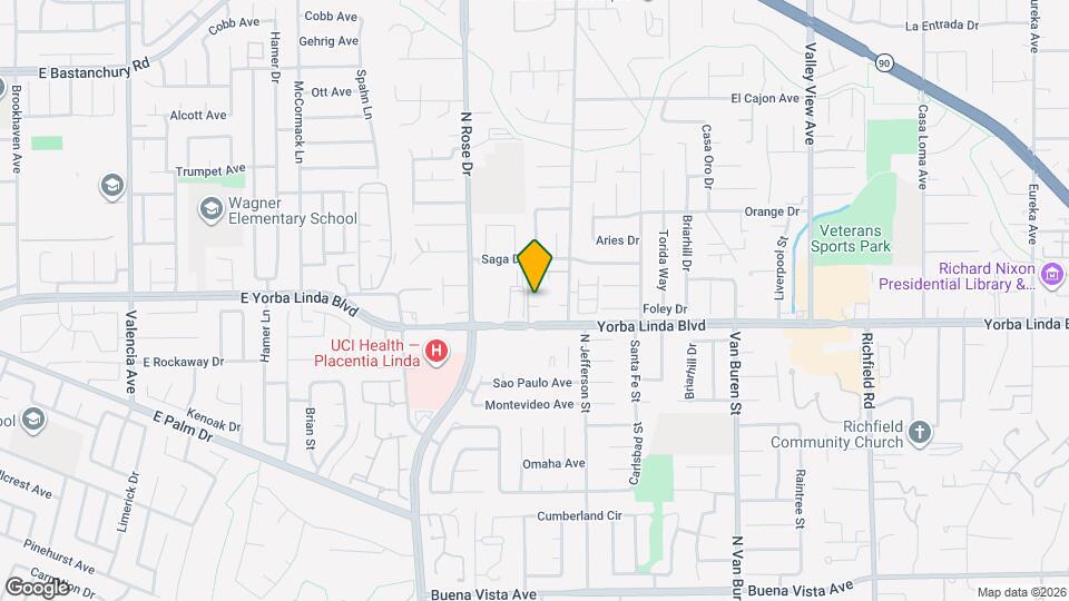1441 Prospect Ave, Unit # B Map and Location Details