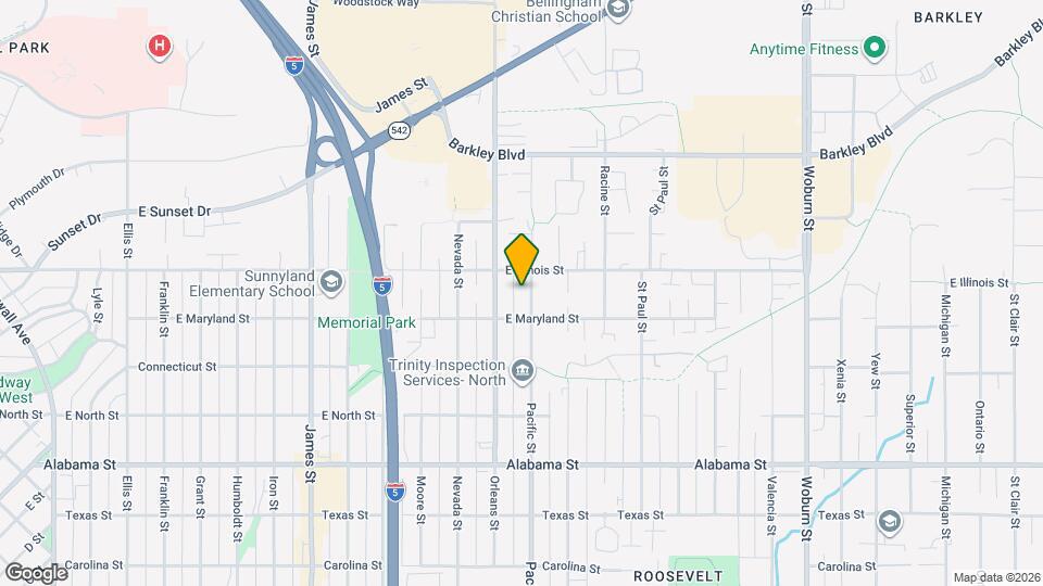 2823 Pacific St Map and Location Details