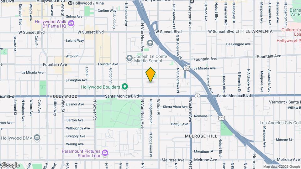 5733 Virginia Ave Mapa y Detalles de la Ubicación