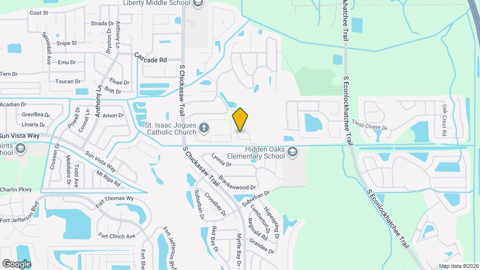 4113 Eagle Feather Dr Map and Location Details