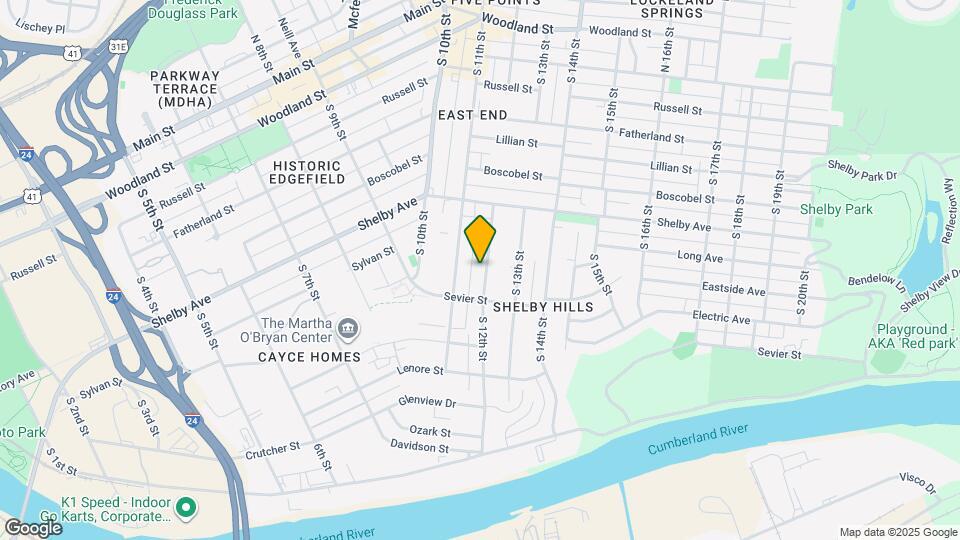 606 S 12th St Map and Location Details