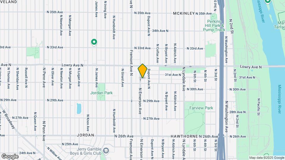 3008 Emerson Ave N Mapa y Detalles de la Ubicación