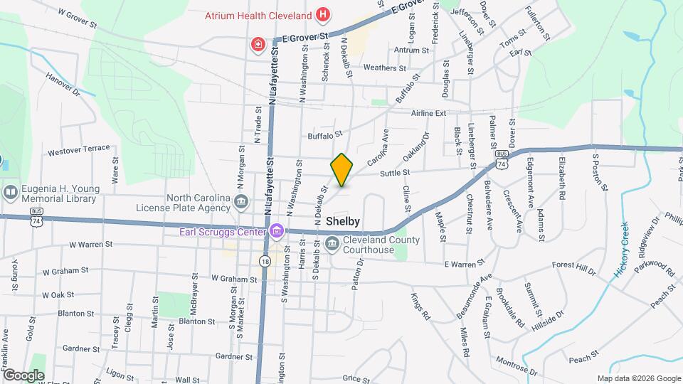 318 E Sumter St Map and Location Details