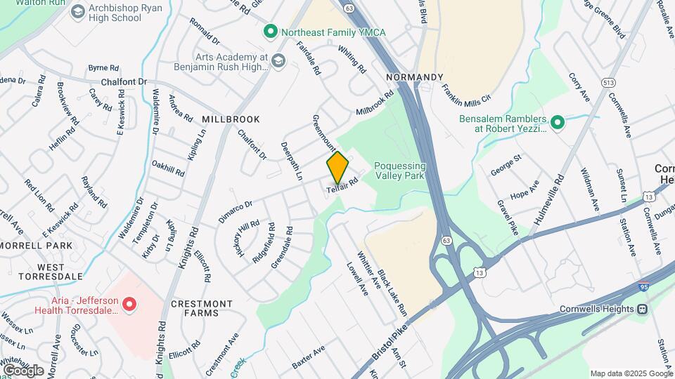 11703 Telfair Rd Map and Location Details